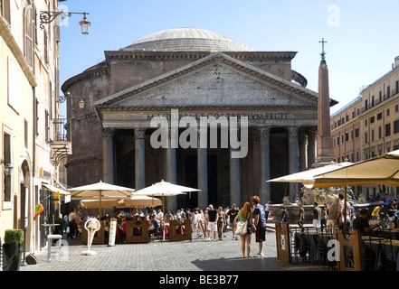 Piazza della Rotonda Platz, Panthéon, Rome, Latium, Italie, Europe Banque D'Images