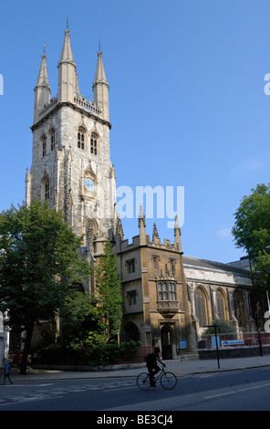 L'église de St Sepulchre-sans-Newgate, Holborn, Londres, Angleterre, Royaume-Uni. Banque D'Images