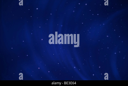 Généré numériquement image de vent dans l'espace. Banque D'Images