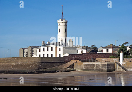 Le Musée de La Tour Signal dans le port d'Arbroath Ecosse Banque D'Images