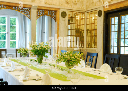 Table de fête Banque D'Images