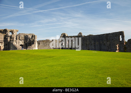 Château de Denbigh, Denbigh, Denbighshire, Nord du Pays de Galles, Royaume-Uni Banque D'Images