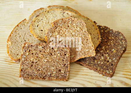 Différentes sortes de pain Banque D'Images