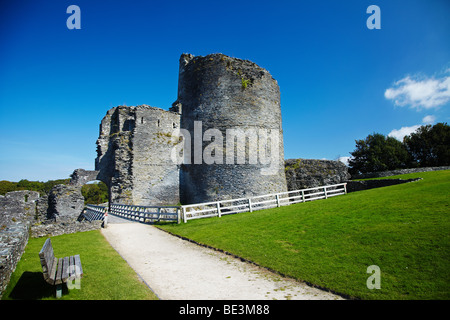 Cilgerran Castle, Pembrokeshire, pays de l'ouest du pays de Galles, Royaume-Uni Banque D'Images