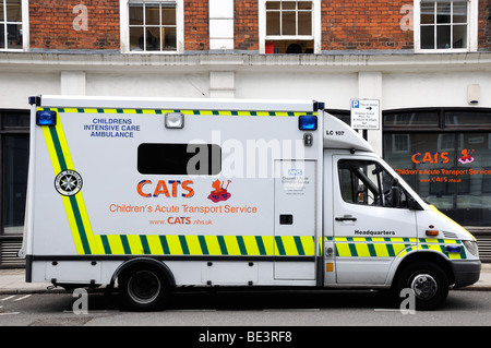 Aire de service de transport à l'extérieur de chats aiguë office London England UK Banque D'Images