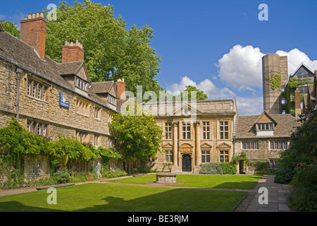 St Edmund Hall, College, Oxford University, Cotswolds, en Angleterre, juillet 2009 Banque D'Images