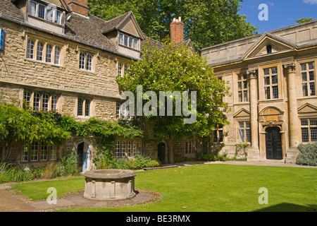 St Edmund Hall, College, Oxford University, Cotswolds, en Angleterre, juillet 2009 Banque D'Images