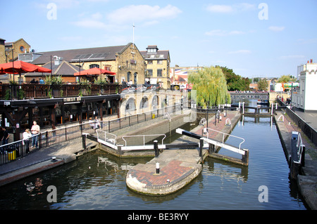 Camden Lock, Camden Town, London Borough of Camden, Londres, Angleterre, Royaume-Uni Banque D'Images