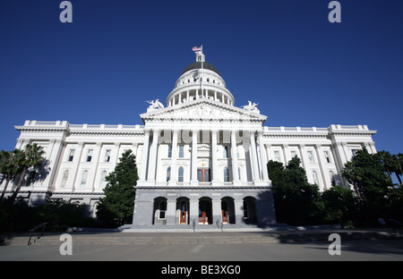 California State Capitol Building, Sacramento, Californie. Banque D'Images
