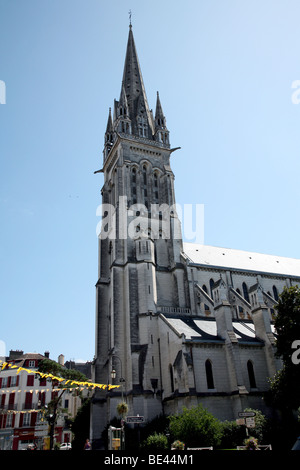 Eglise Saint Martin à Pau, France Banque D'Images