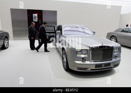 63ème International Motor Show (IAA) : présentation du constructeur Rolls-Royce Banque D'Images