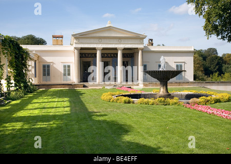 Schloss Charlottenhof, Park Sanssouci, Potsdam, Brandebourg, Allemagne Banque D'Images