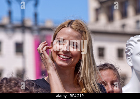 Le top model Eva Padberg Banque D'Images