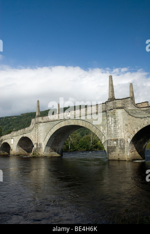 Le Tay Bridge, Aberfeldy, Perthshire, en Écosse. Banque D'Images