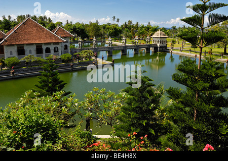 Palais aquatique Taman Ujung, Bali, Indonésie, Asie du sud-est Banque D'Images