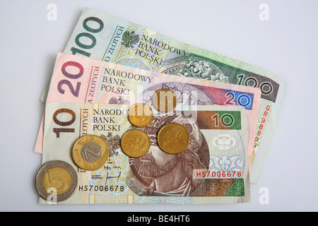 Monnaie polonaise Banque D'Images