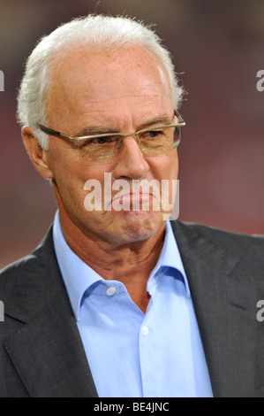 Franz Beckenbauer, président 1 FC Bavière Munich, exprime l'admiration, le respect Banque D'Images