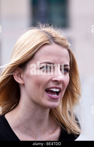 Le top model Eva Padberg Banque D'Images