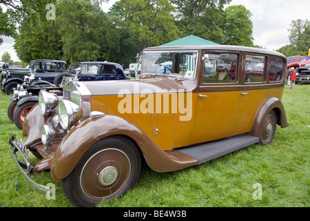 1936 Rolls Royce 25/30 à Scottish Borders Extravaganza 2009 Automobile Historique Banque D'Images