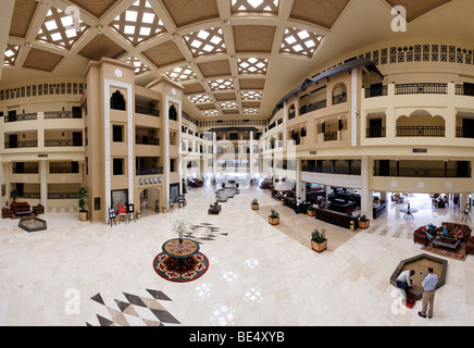 Vue panoramique, hall de l'Steigenberger Al Dau Beach Resort, Hurghada, Egypte, Mer Rouge, Afrique Banque D'Images