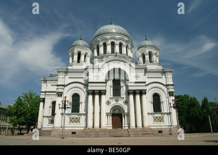 L'église Saint Michel Archange, à Kaunas, Lituanie Banque D'Images
