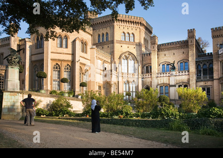 Schloss Babelsberg, Potsdam, Brandebourg, Allemagne Banque D'Images