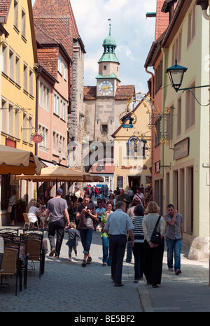 Markus Tower, Rothenburg ob der Tauber, Bavaria, Germany, Europe Banque D'Images