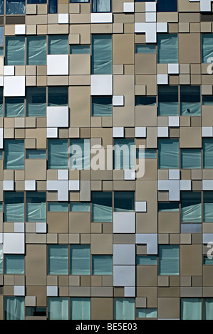 Images de la construction du cube à Birmingham, qui est un nouveau complexe mixte primé à côté de la boîte aux lettres Birmingham Banque D'Images