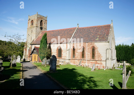 Église St Giles, Bubbenhall, Warwickshire Banque D'Images