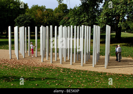 Bombardement de Londres Memorial, Hyde Park, London, England, UK Banque D'Images