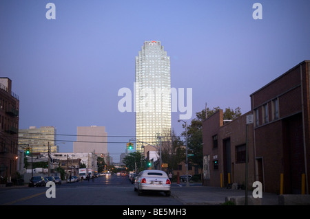 Le bâtiment du Centre de Citigroup à Long Island City, Queens le Samedi, 19 Septembre, 2009. (© Frances M. Roberts) Banque D'Images