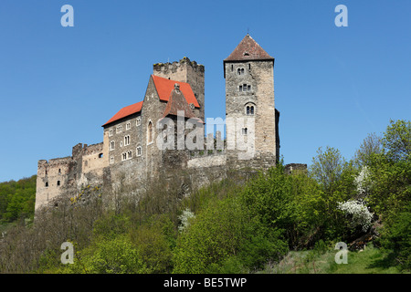 Burg Château Hardegg, Waldviertel, Basse Autriche, Autriche, Europe Banque D'Images