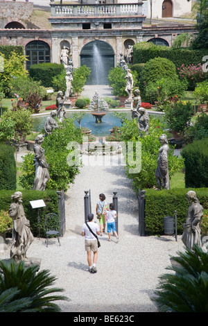 Palazzo Pfanner gardens, Lucca, Toscane, Italie Banque D'Images