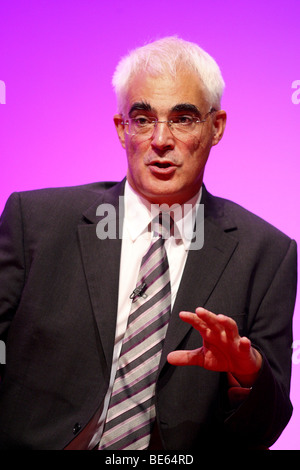 MP, Alistair Darling, CHANCELIER DE L'ÉCHIQUIER 20 septembre 2008 Manchester Central Manchester ANGLETERRE Banque D'Images