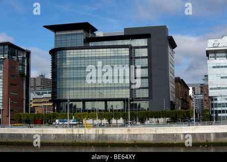 Édifice du gouvernement écossais à quai de l'Atlantique sur la rivière Clyde à Glasgow en Écosse Banque D'Images