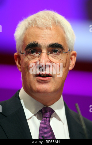 MP, Alistair Darling, CHANCELIER DE L'ÉCHIQUIER 22 septembre 2008 Manchester Central Manchester ANGLETERRE Banque D'Images