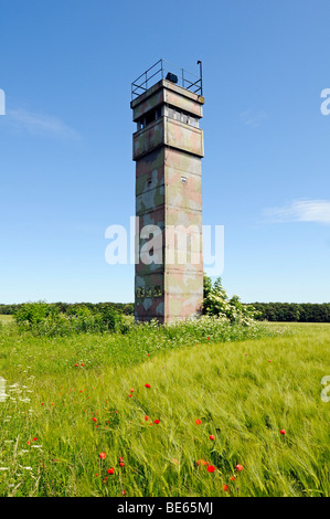 Tour d'observation de la RDA à l'ex-frontière intérieure allemande, Katharinenberg, Wendeleben, Thuringe, Allemagne, Europe Banque D'Images