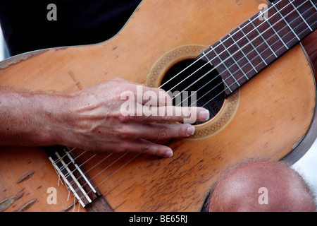 guitariste Banque D'Images