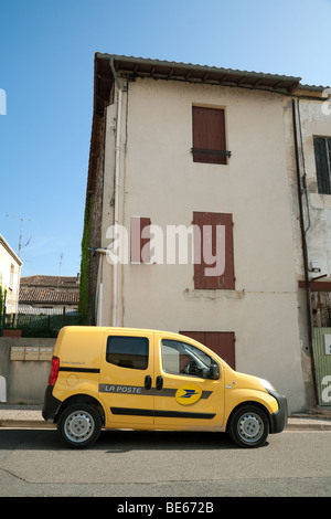 Publiez van, Castelmoron, Aquitaine, France Banque D'Images