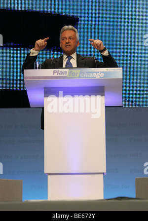 ALAN DUNCAN MP SHADOW SECRÉTAIRE POUR BUSINESS 29 septembre 2008 LA CPI BIRMINGHAM ENGLAND Banque D'Images