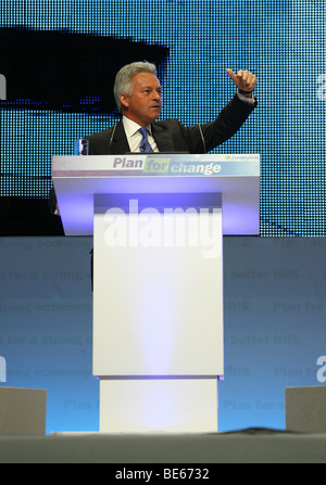 ALAN DUNCAN MP SHADOW SECRÉTAIRE POUR BUSINESS 29 septembre 2008 LA CPI BIRMINGHAM ENGLAND Banque D'Images