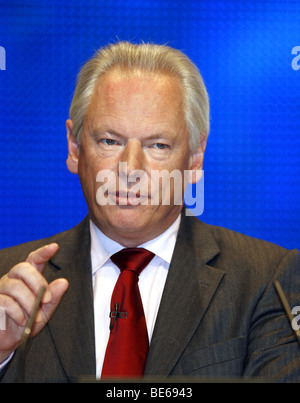 FRANCIS MAUDE MP SHADOW MINISTRE DE LA CABINE 01 octobre 2008 LA CPI BIRMINGHAM ENGLAND Banque D'Images