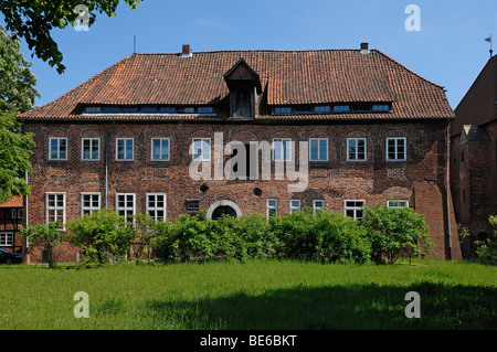 Vue partielle de l''Monastery Luenen', Lunebourg, Basse-Saxe, Allemagne, Europe Banque D'Images