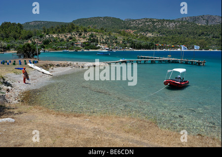 Port akbuk turquie cap akbuk Banque D'Images