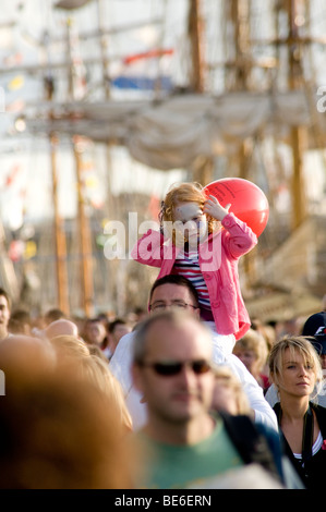 Tall Ships visiter Belfast Août 2009 Banque D'Images