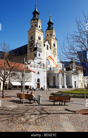 Brixen Bressanone, cathédrale, le Tyrol du Sud, Italie, Europe Banque D'Images