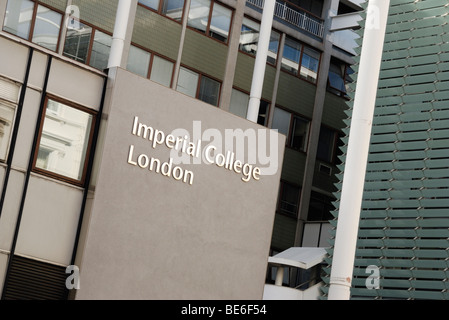 L'Imperial College de l'Université de Londres, South Kensington, Londres, Angleterre Banque D'Images