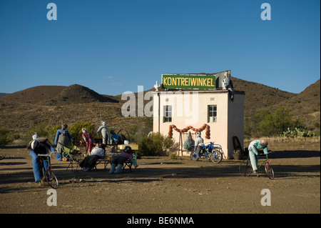 Road, route 62, Afrique du Sud Banque D'Images