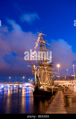 Tall Ships visiter Belfast Août 2009 Banque D'Images