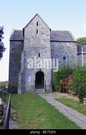 L'église de St Martin à Wareham, Dorset, l'Intérieur est l'effigie de T. E. Lawrence (Lawrence d'Arabie). Banque D'Images